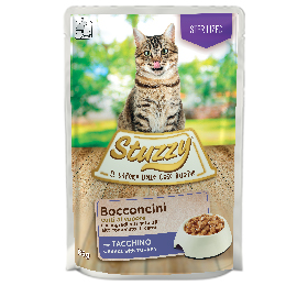 bocconcini per gatti sterilizzati con tacchino